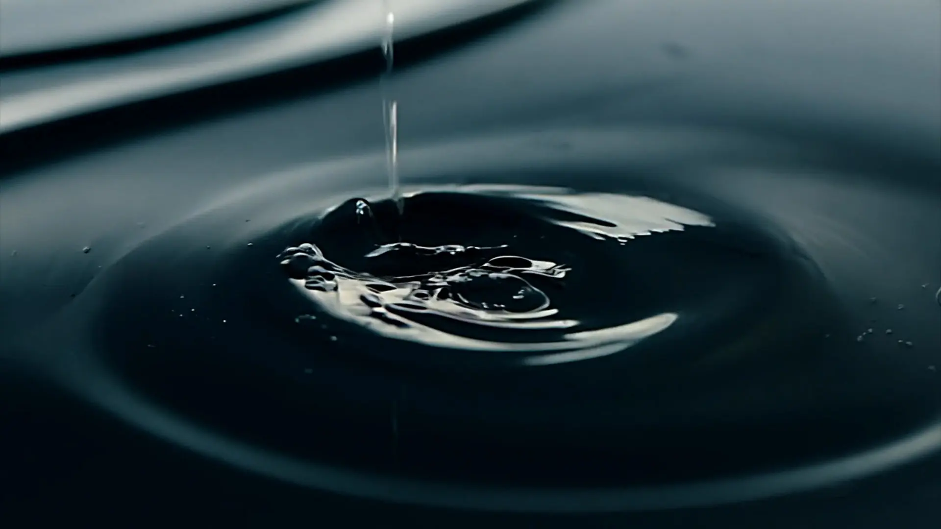 Moody Water Drop Background for Title Animation